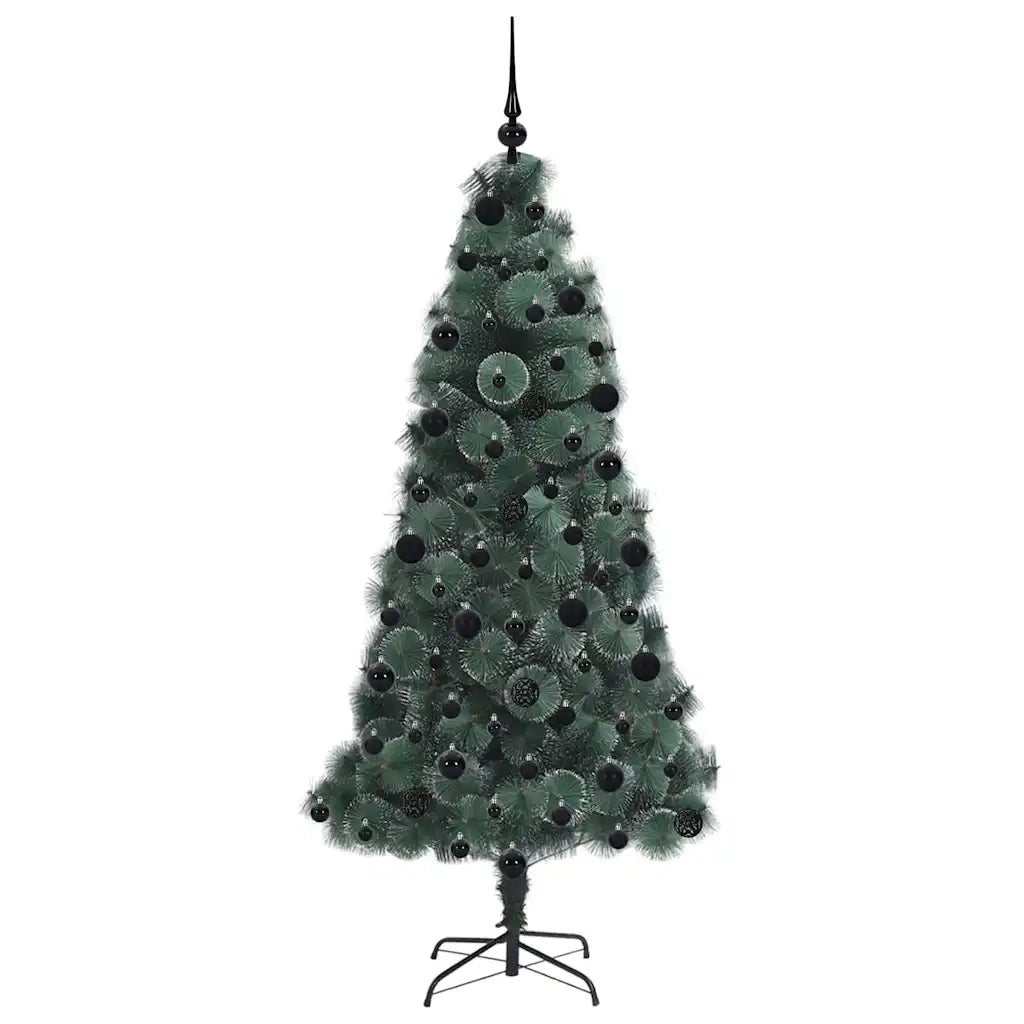 Albero di Natale artificiale preilluminato con set di palline 3396179