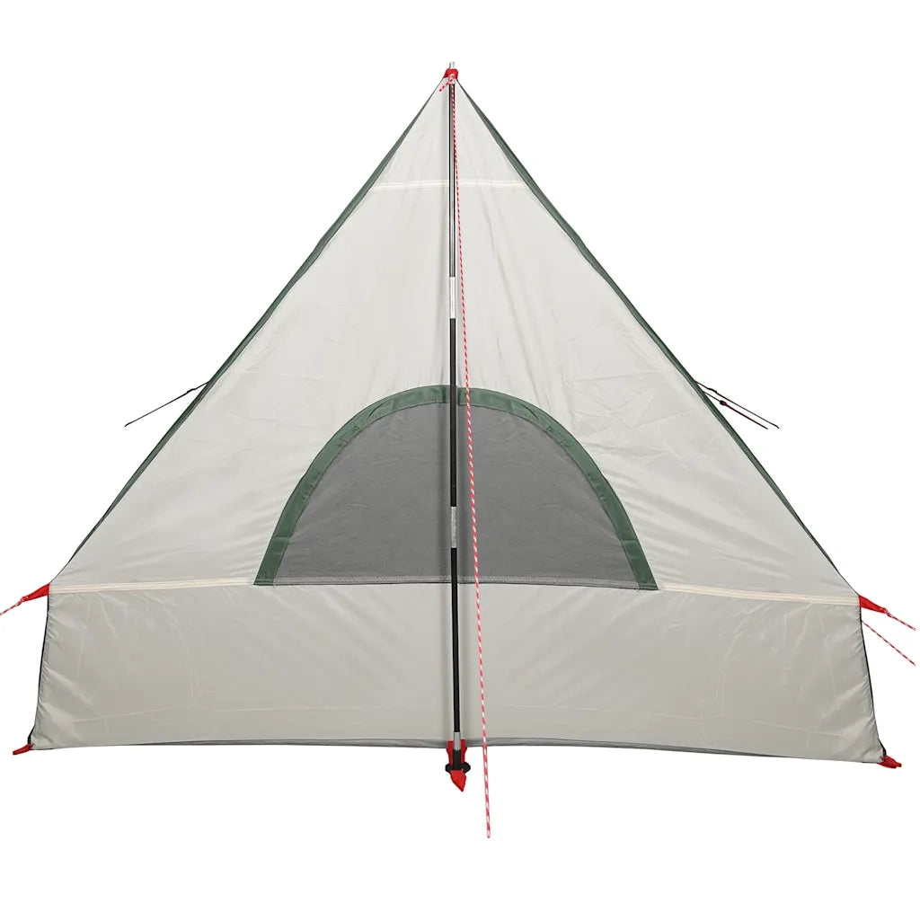 Tenda da Campeggio Telaio ad A per 2 Persone Verde Impermeabile