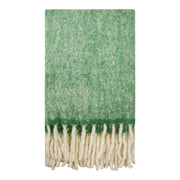Plaid Carmel, Verde, Lana, 130x170x0,5 cm