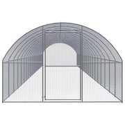 Gabbia per Polli da Esterno 3x20x2 m in Acciaio Zincato 3095470
