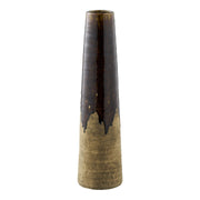 Vaso Decorativo Esbjerg, Marrone, Ceramica, 12,5x12,5x48 cm