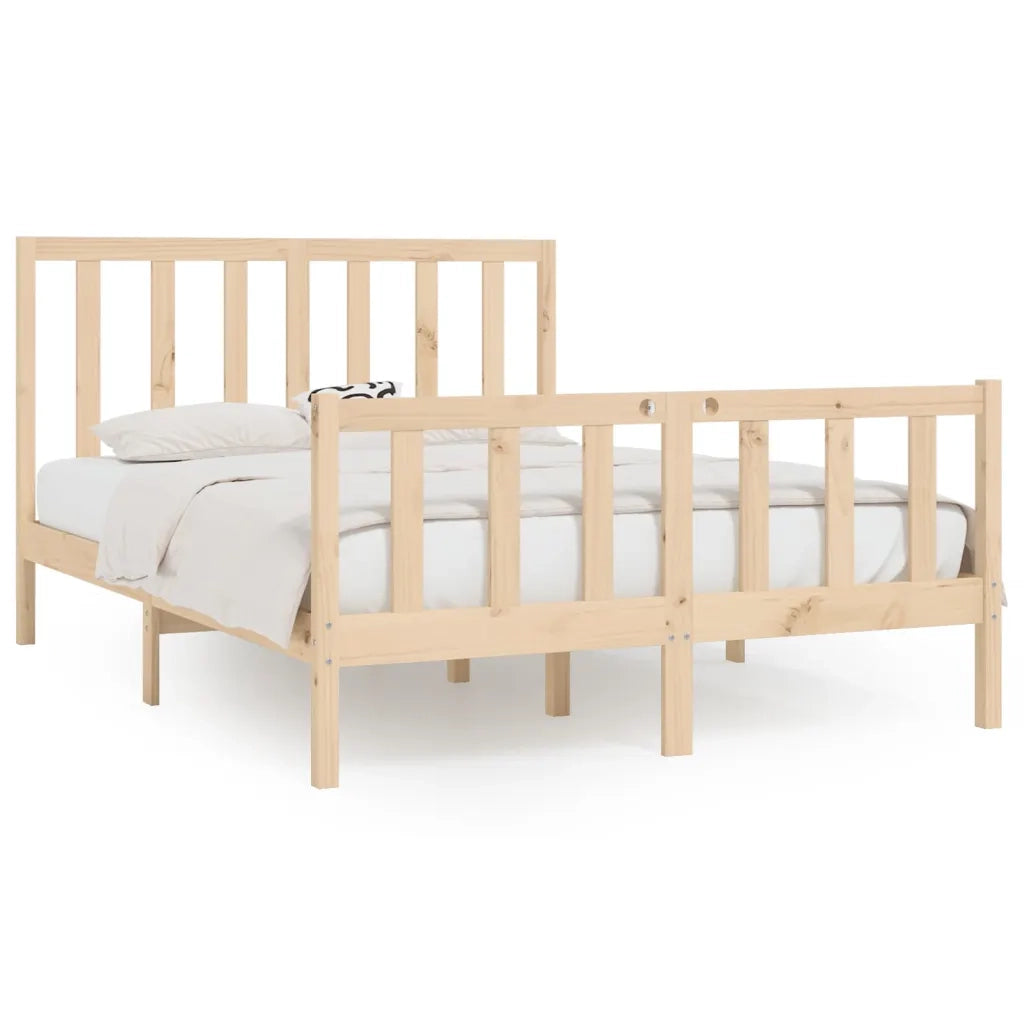 Giroletto-Struttura Letto in Legno Massello 120x200 cm 149187