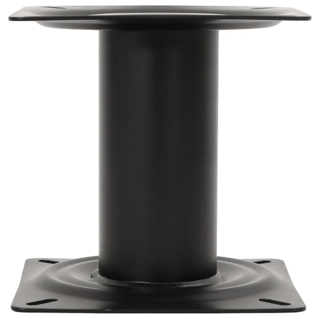 Supporto per Sedile da Barca Nero 18 cm in Acciaio CFW2187089
