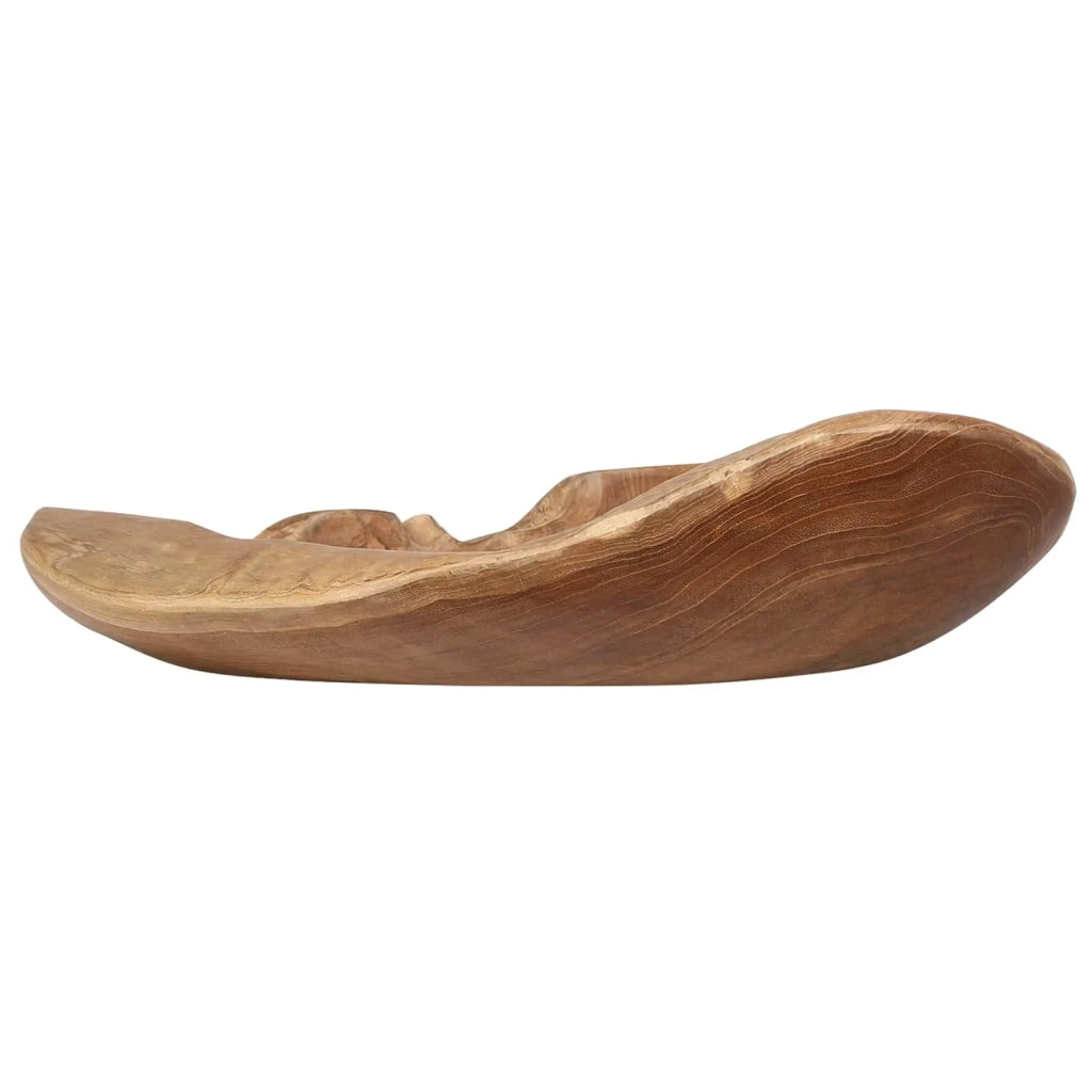 Portafrutta JEPARA Ø 50 cm Legno di teak massello Rotondo 42010337