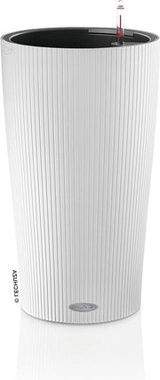 Cilindro a Colori 23 Bianco 13940 - Lampada da Terra con Design Moderno