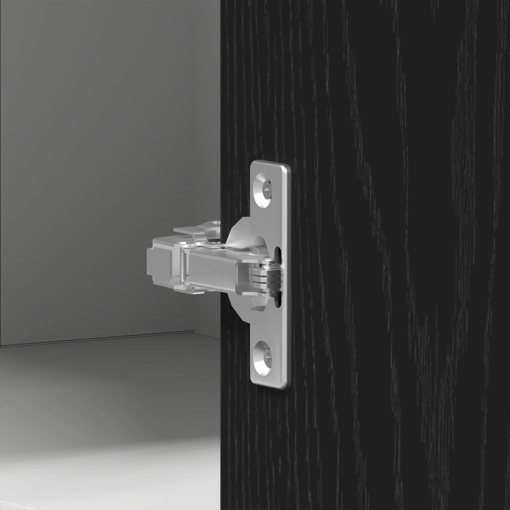 Armadio Angolare  - Rovere Nero - 57x57x60 cm - Realizzato in Legno Ingegnerizzato