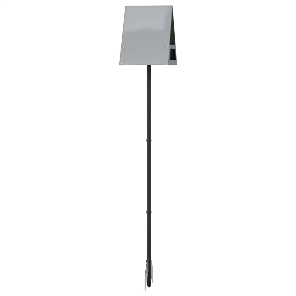 Mangiatore per Uccelli Acciaio zincato Argento 8014215
