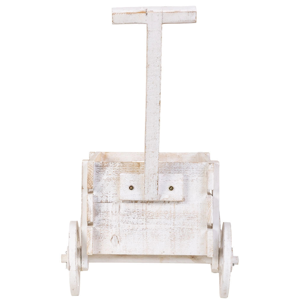 Carrello portavasi set 2 pezzi 66x29x30h-52x20x23h cm