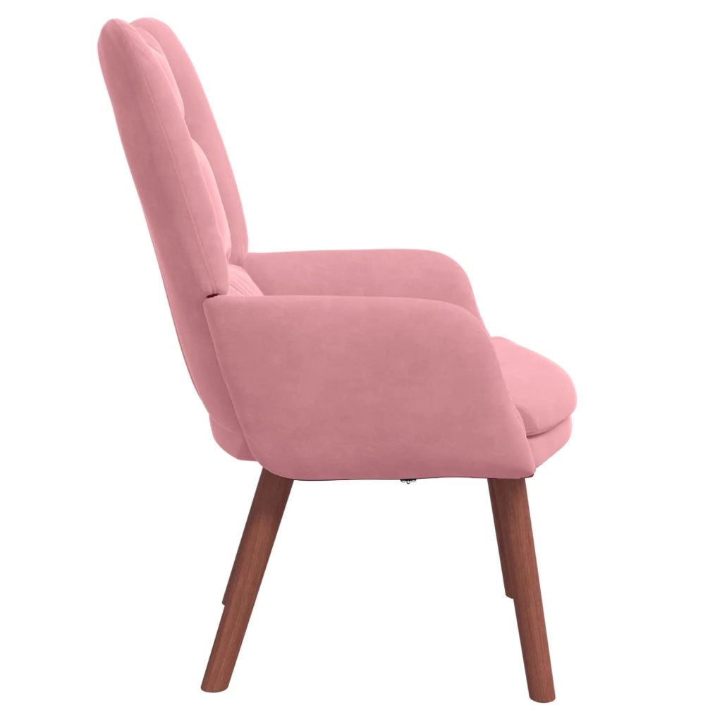 poltrona Rosa 63 x 67 x 94 cm Velluto 42001807