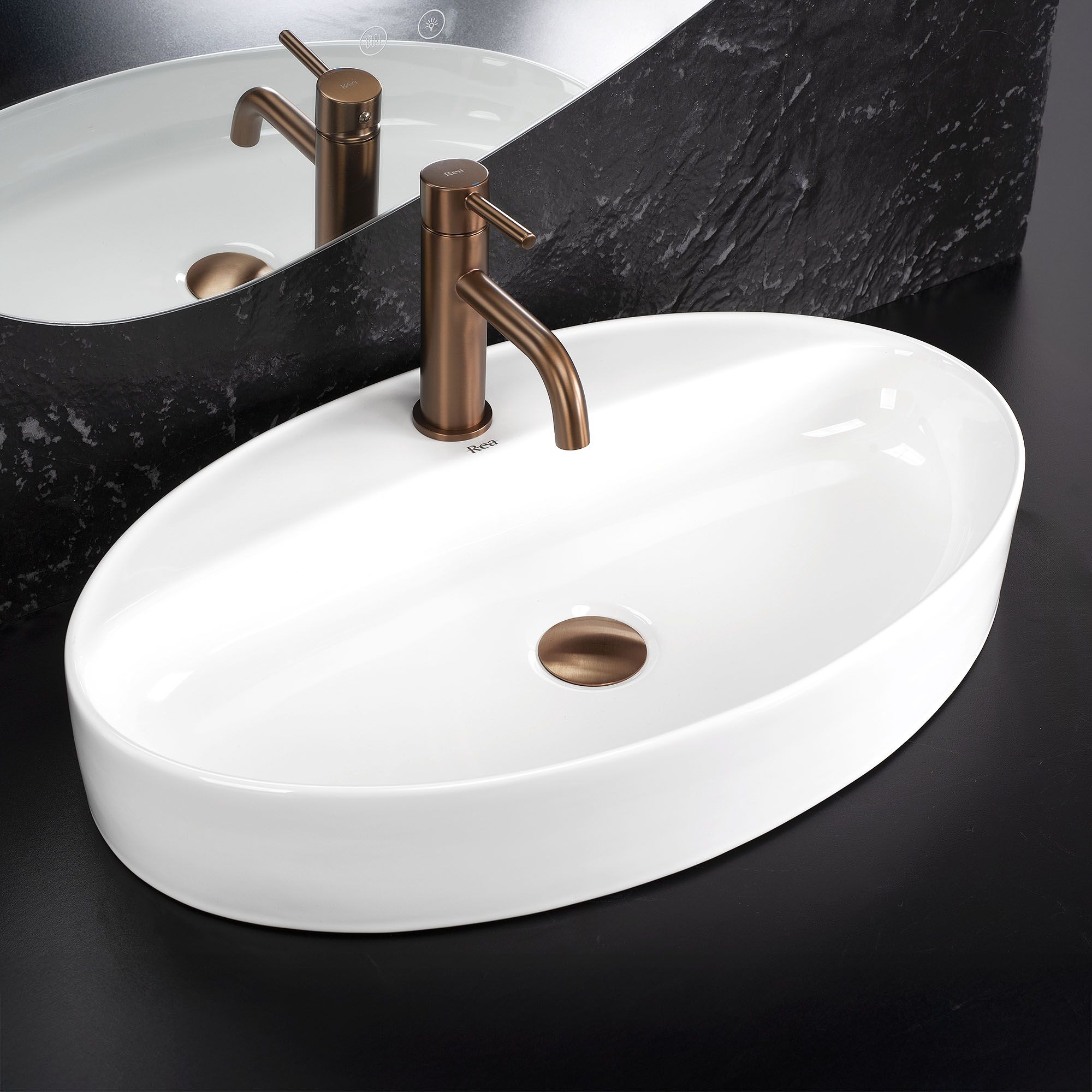 Lavabo Da Appoggio Rea Nastazja 61