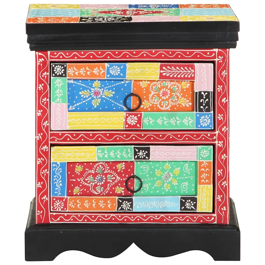 Set di 2 Comodini | Armadio da Notte | Mobiletto da notte con cassetto Multicolore 40 x 35 x 45 cm