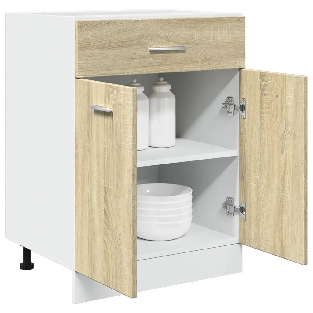 Armadio Inferiore Cassetto “Lyon” Rovere Sonoma 60x46x81,5 849614