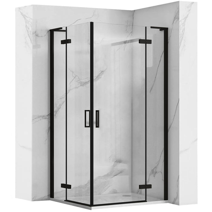 Cabina Doccia Rea Hugo Double Black 90x90