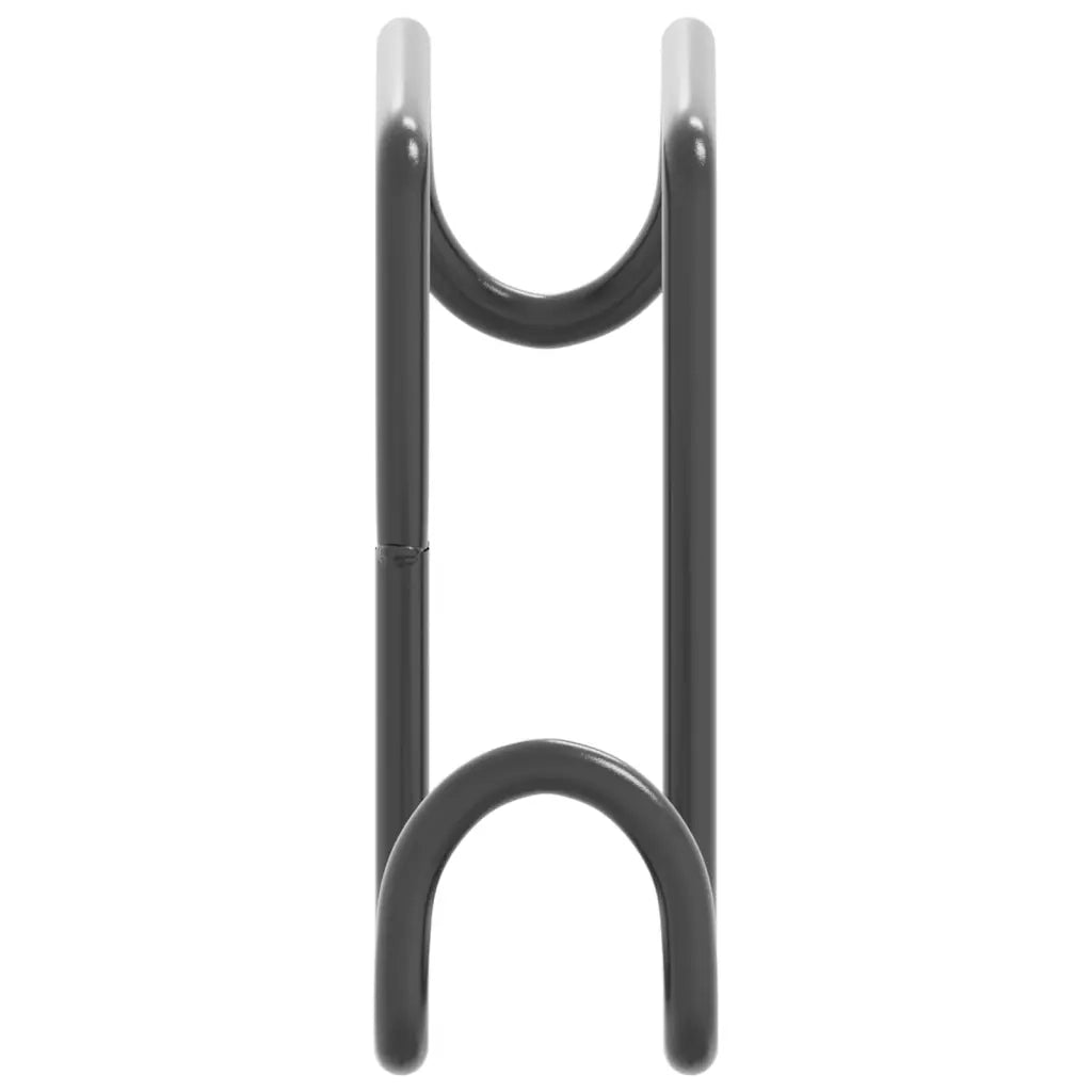 Supporti Briglie 3 pz in Acciaio Nero