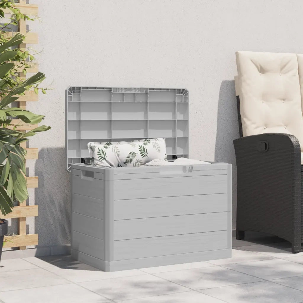 Contenitore Cuscini Grigio 77,5x44,5x53 cm in Polipropilene 366603