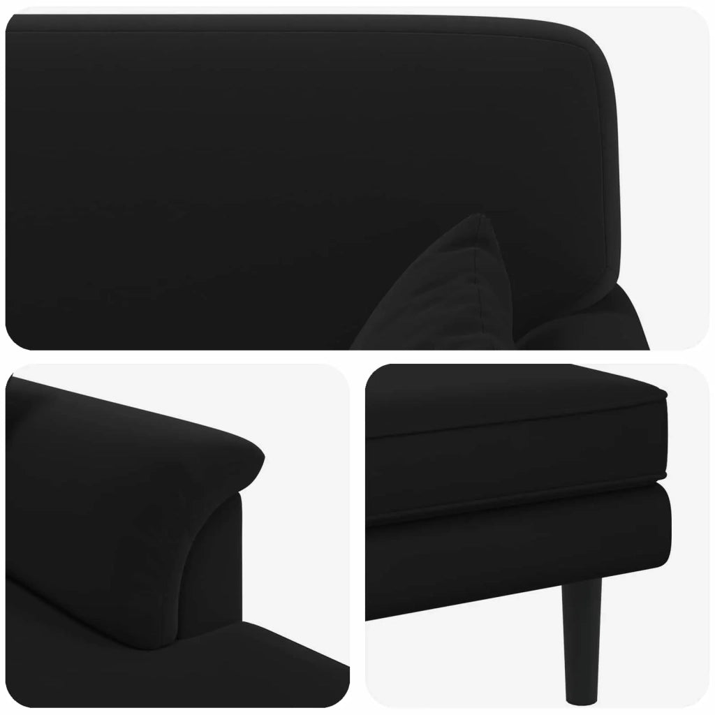 Chaise longue Nero Velluto 42048046
