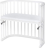 Biancheria da letto aggiuntiva in legno di faggio - ecologica - regolabile altezza - verniciata bianca - Co Sleeper