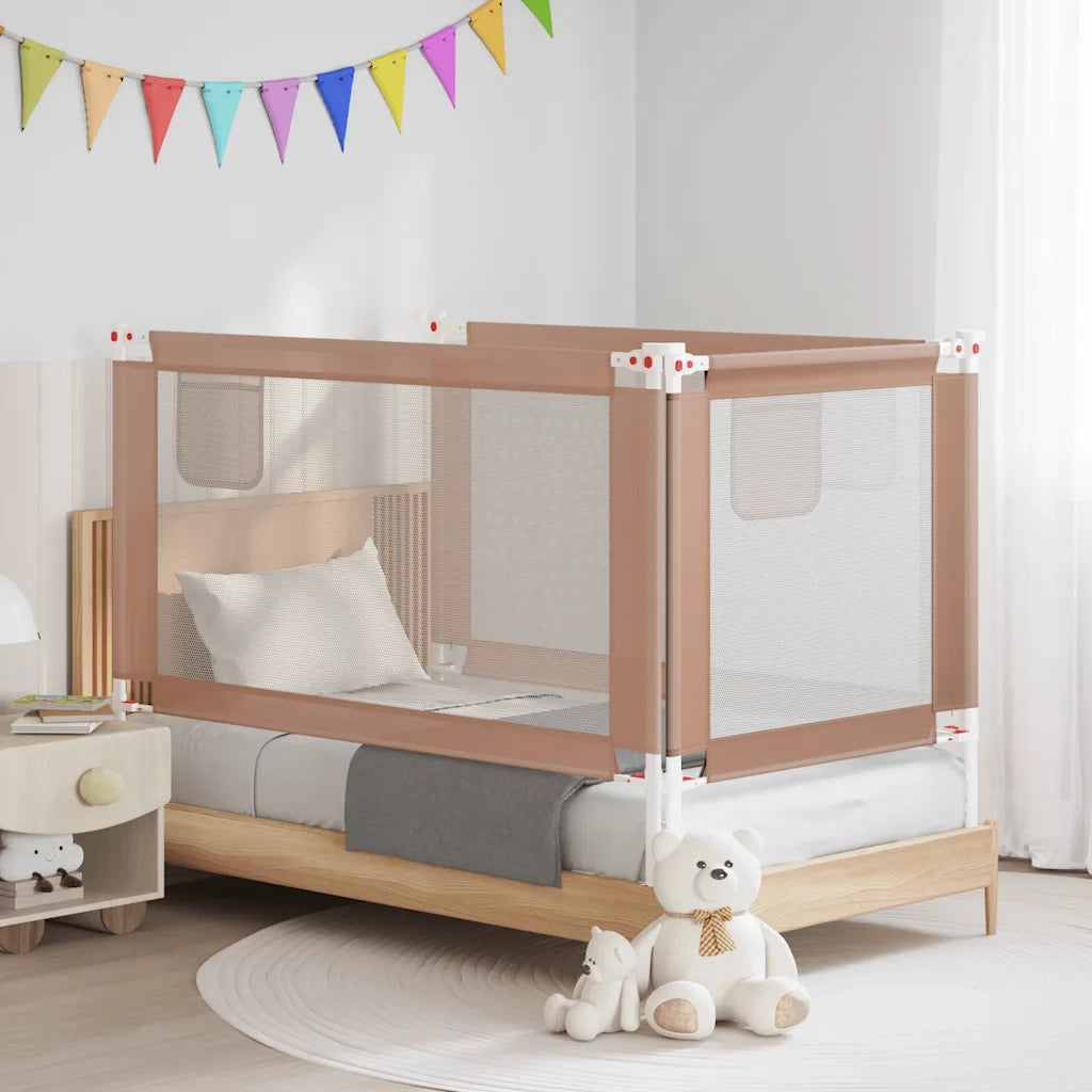 Sponda Letto di Sicurezza per Bambini Talpa 150x25cm in Tessuto 10220