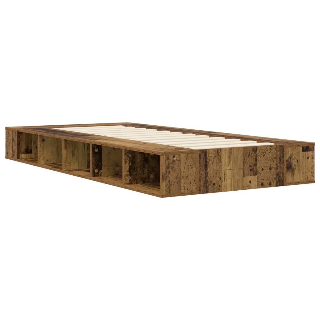 Telaio del letto con storage Legno antico 80 x 200 cm 3429552