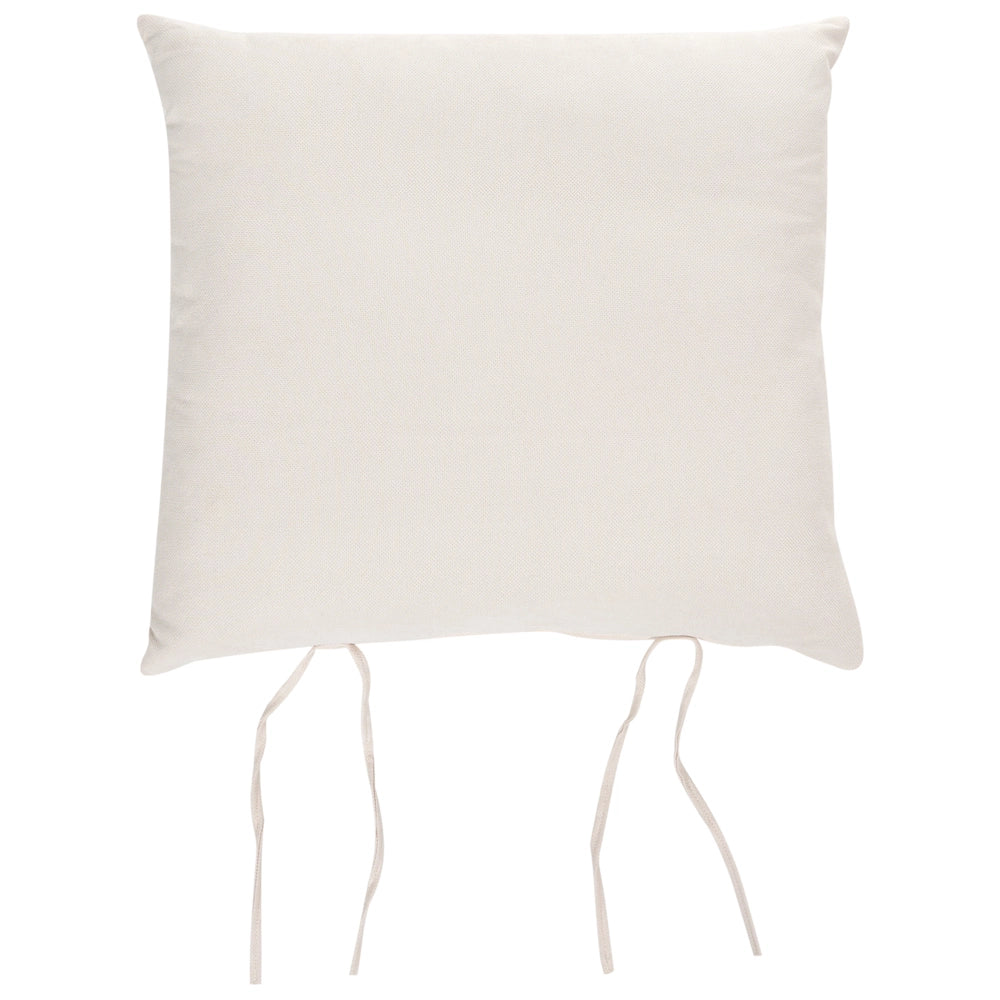 Poltrona a dondolo con rivestimento in poliestere struttura in legno di gomma stile scandinavo tessuto beige chiaro