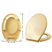 SEDILE WC UNIVERSALE 'K2' Champagne coprivaso copriwater C.R.