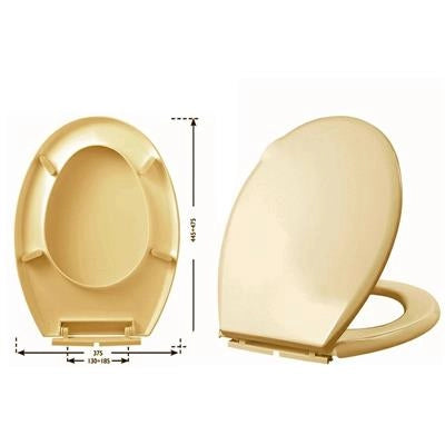SEDILE WC UNIVERSALE 'K2' Champagne coprivaso copriwater C.R.