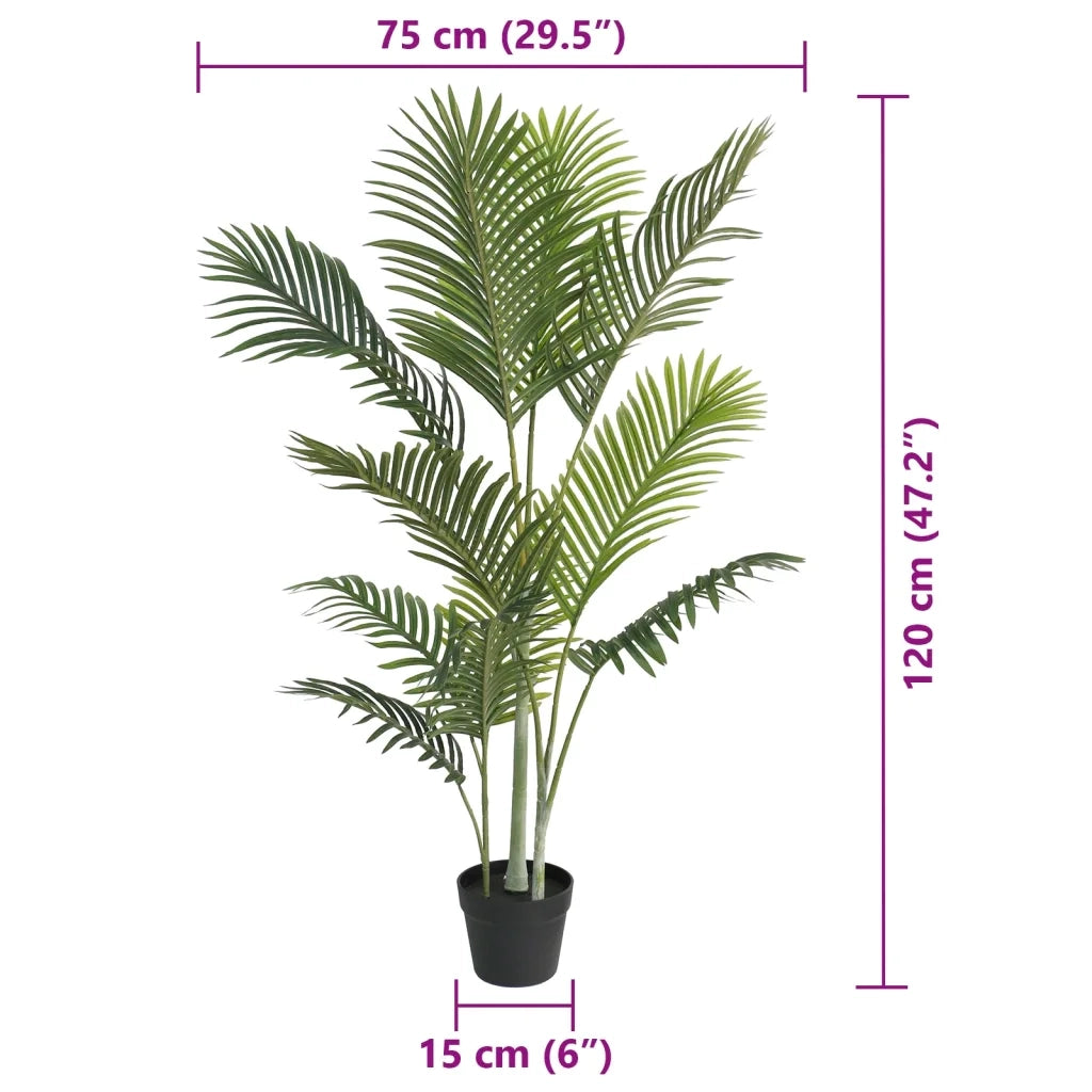 Palma Artificiale Verde 120 cm in PP CFW6110120