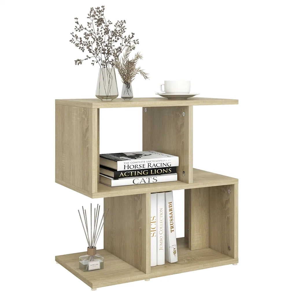 Comodino | Armadio da Notte | Mobiletto da notte Rovere Sonoma 50x30x51,5 cm in Legno Multistrato