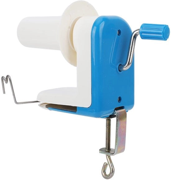 Winder per Giardino Leggero - Manuale Rullo di Lana - Capocorda Removibile - Supporto da Parete - Installazione Facile - Materiale in Plastica