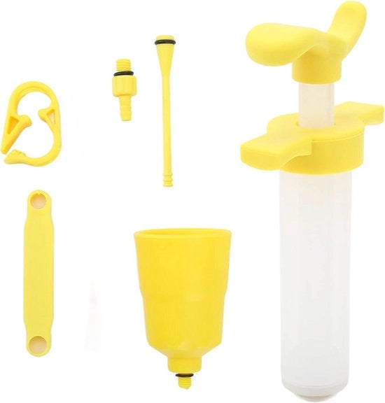 Set di scarico per bicicletta resistente agli urti - resistenza chimica - robusto e duraturo con serbatoio di olio per mountain bike