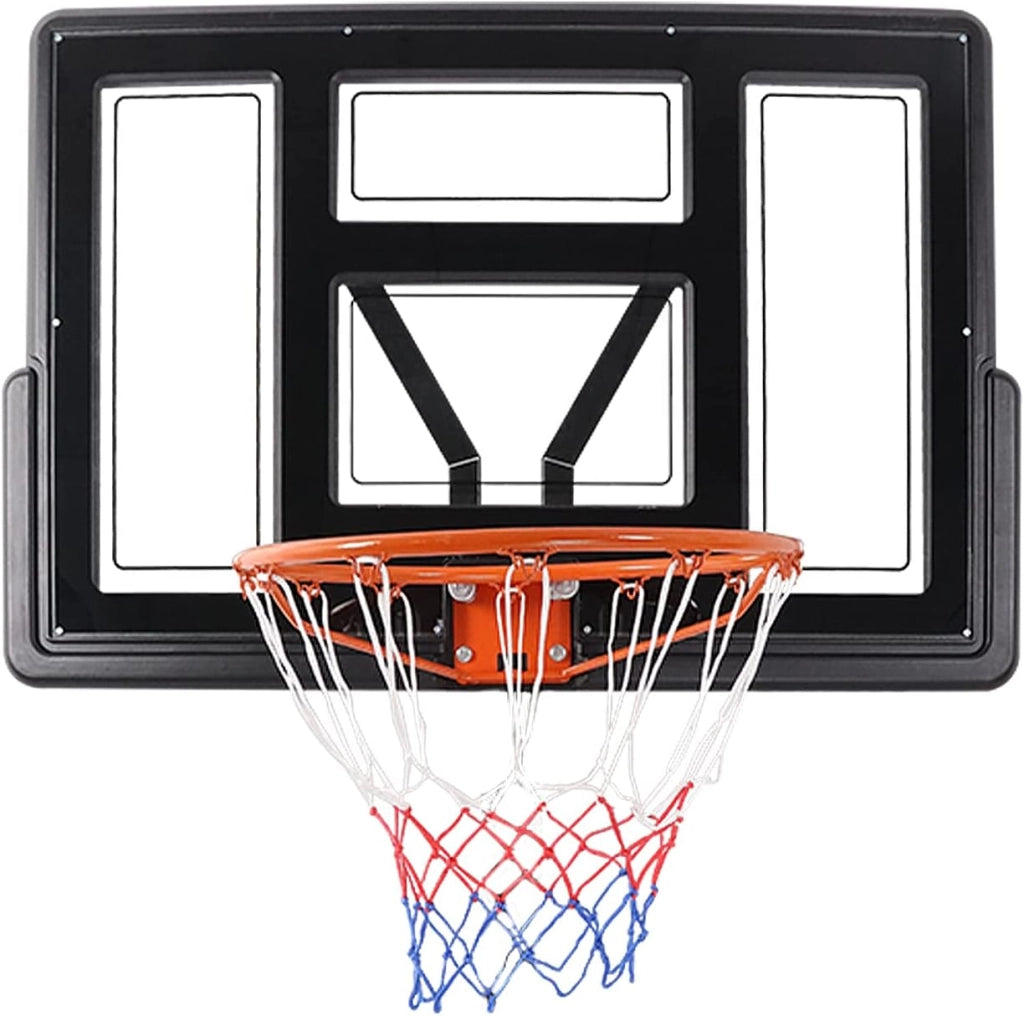 Canestro da basket per esterni, regolabile in altezza, 230-305 cm, con ruote e supporto, per interni o esterni