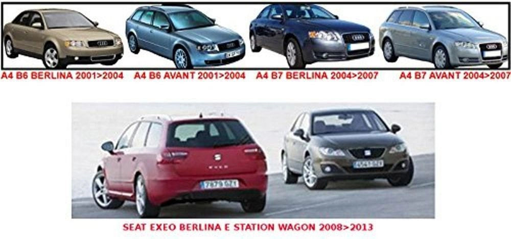 SPRINT00205 , Audi A4 B6 B7 dal 2001-2007 Berlina Avant , Seat Exeo dal 2008-2013 Berlina Station Wagon , (8 Fix AV2)