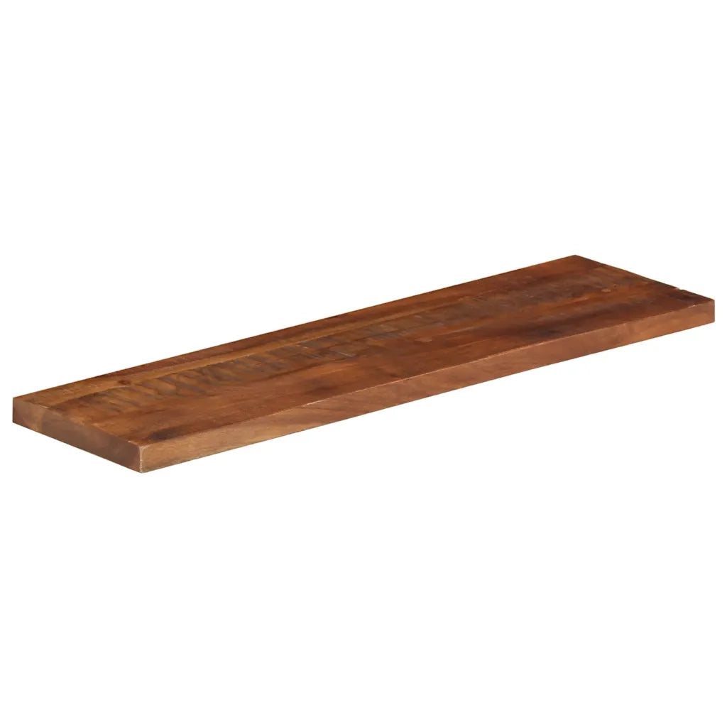 Piano Tavolo 100x40x3,8 cm Rettangolare in Massello di Recupero