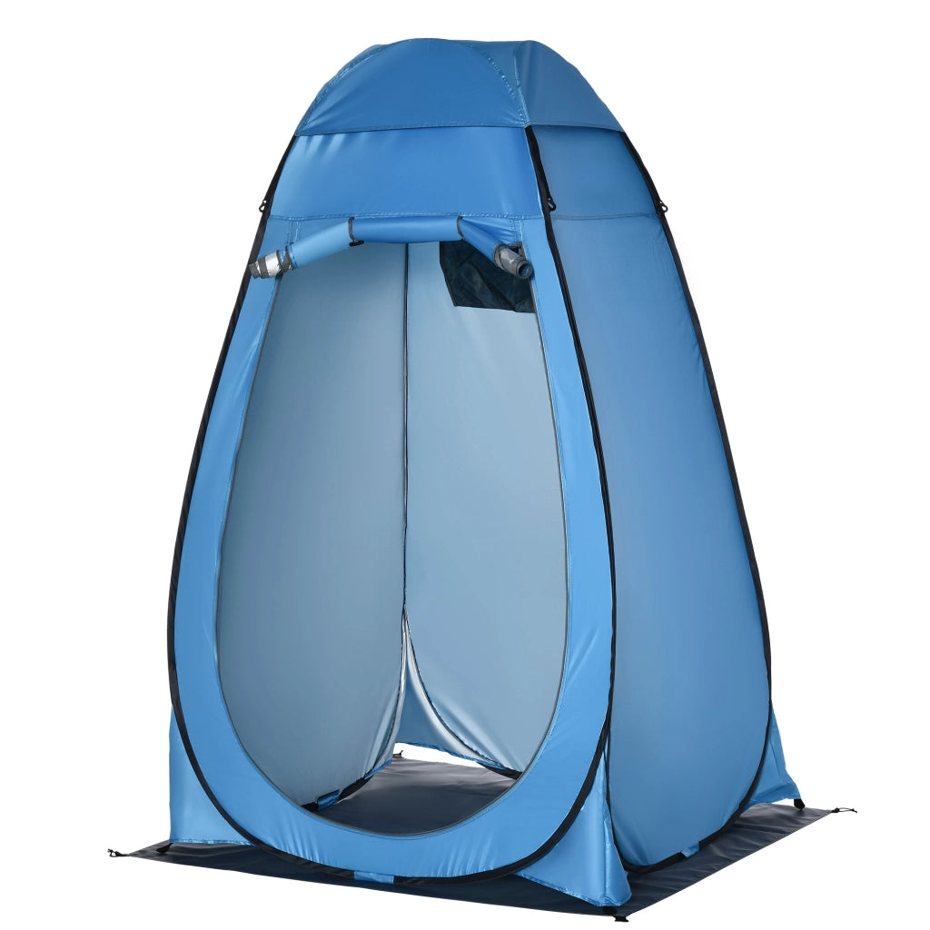 Tenda Doccia da Campeggio e Spiaggia ¨C zephmum ¨C Blu 126x124x189 cm