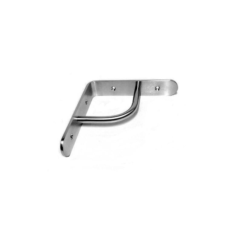 REGGIMENSOLA A SQUADRA  25 cm - Ottone lucido