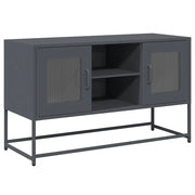 Mobile TV | Armadietto TV | Mobile Porta TV Antracite 100,5x39x60,5 cm in Acciaio