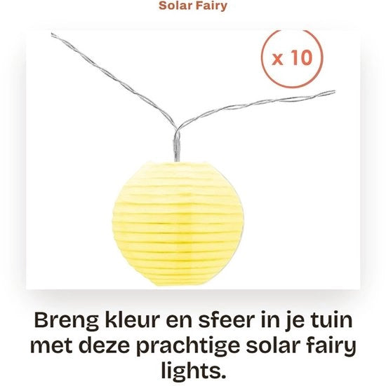 Illuminazione solare per giardino - 10 lampioni LED colorati - Adatto per...
