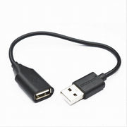 Trade Shop - Cavo Prolunga Usb 2.0 0.2mt Maschio A Femmina Per Pc Computer Maxtech Usb2.0f-m0.2m -