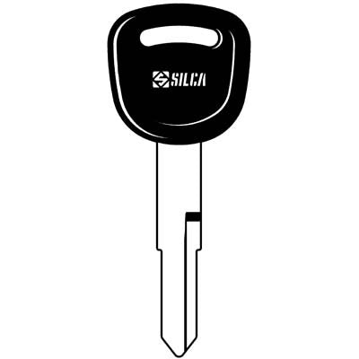 CHIAVE AUTO KYMCO KYM2P SILCA - ACCIAIO NICHELATO- 5 pezzi