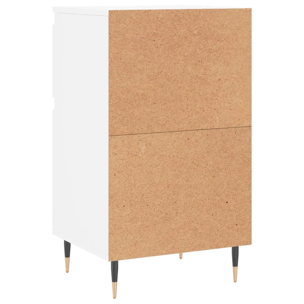 Credenza | Madia | Buffet da pranzo | Armadio da pranzo Bianca 40x35x70 cm in Legno Multistrato