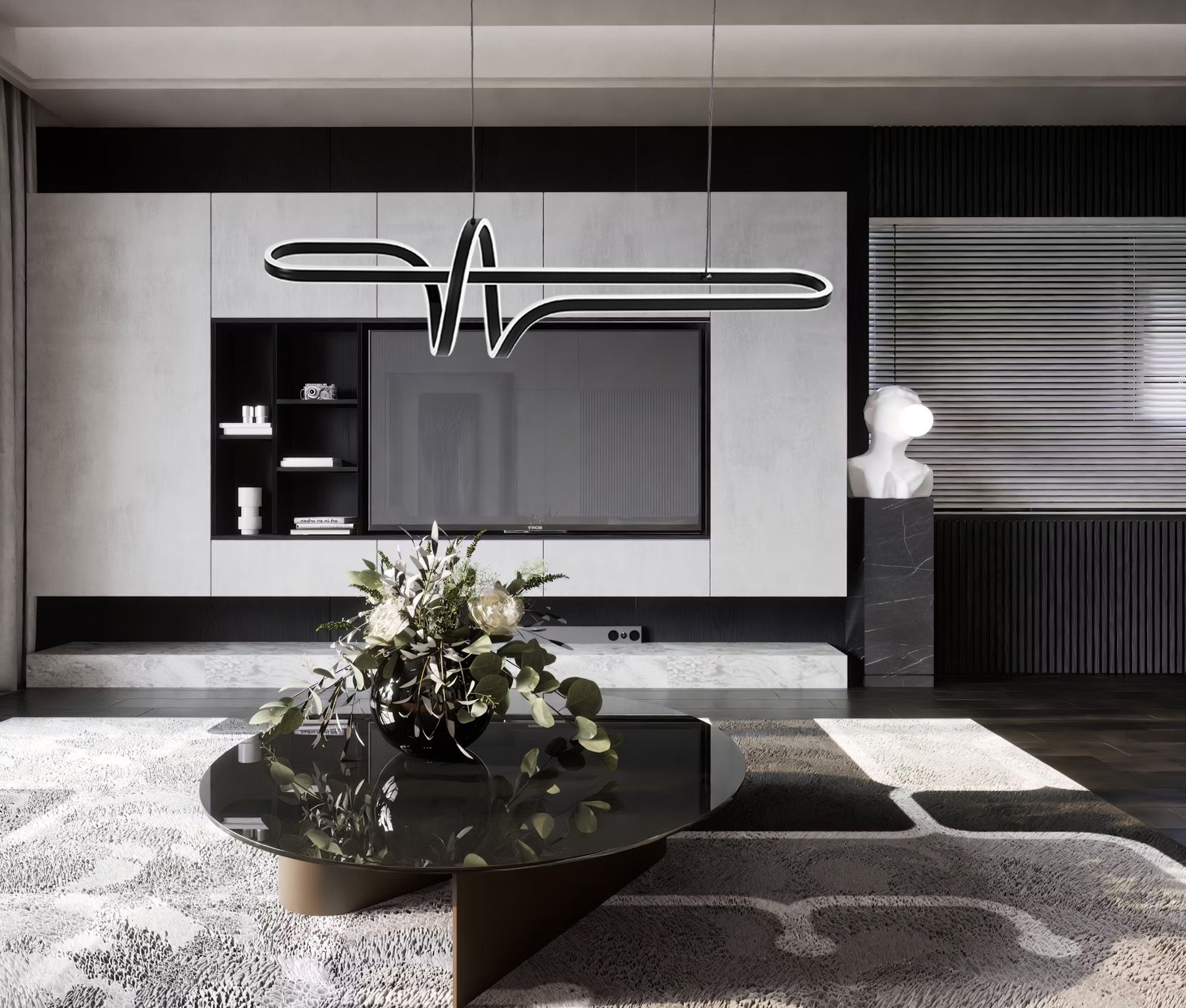 Lampada Led G038-cp Black