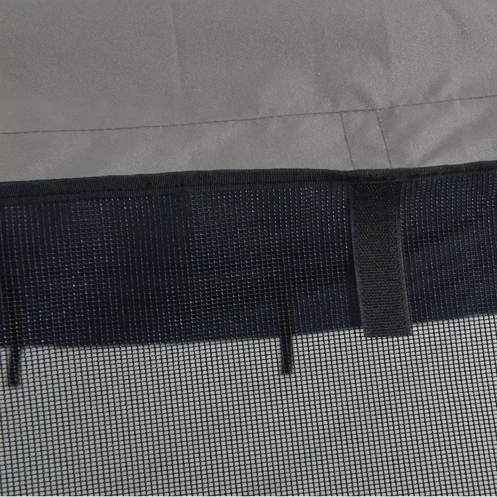 Bimini di Prua Pareti Laterali Rete 4 Archi 243x(170-182)x137cm 94858