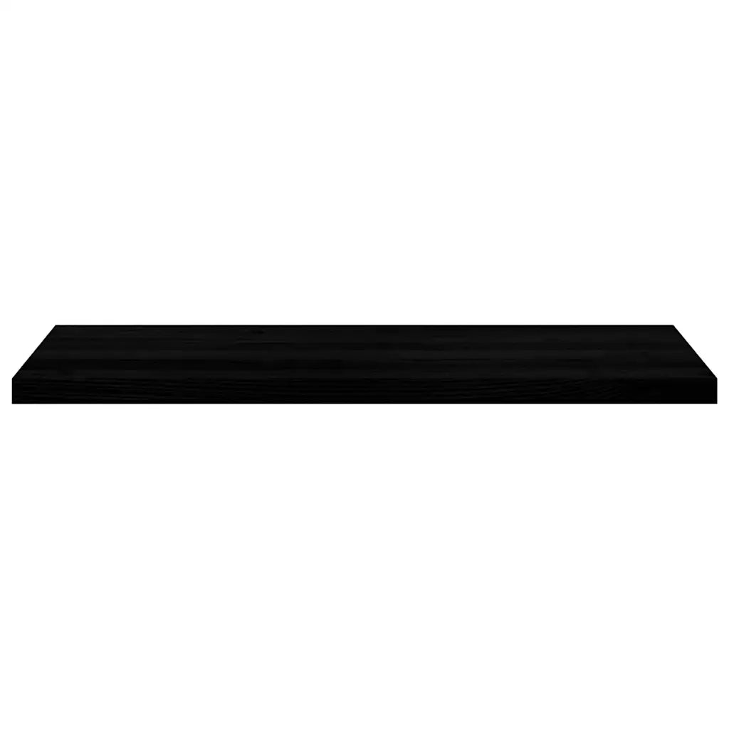 Davanzali 2 pz Marrone Scuro 110x40x2 cm Legno Massello Rovere 4009201