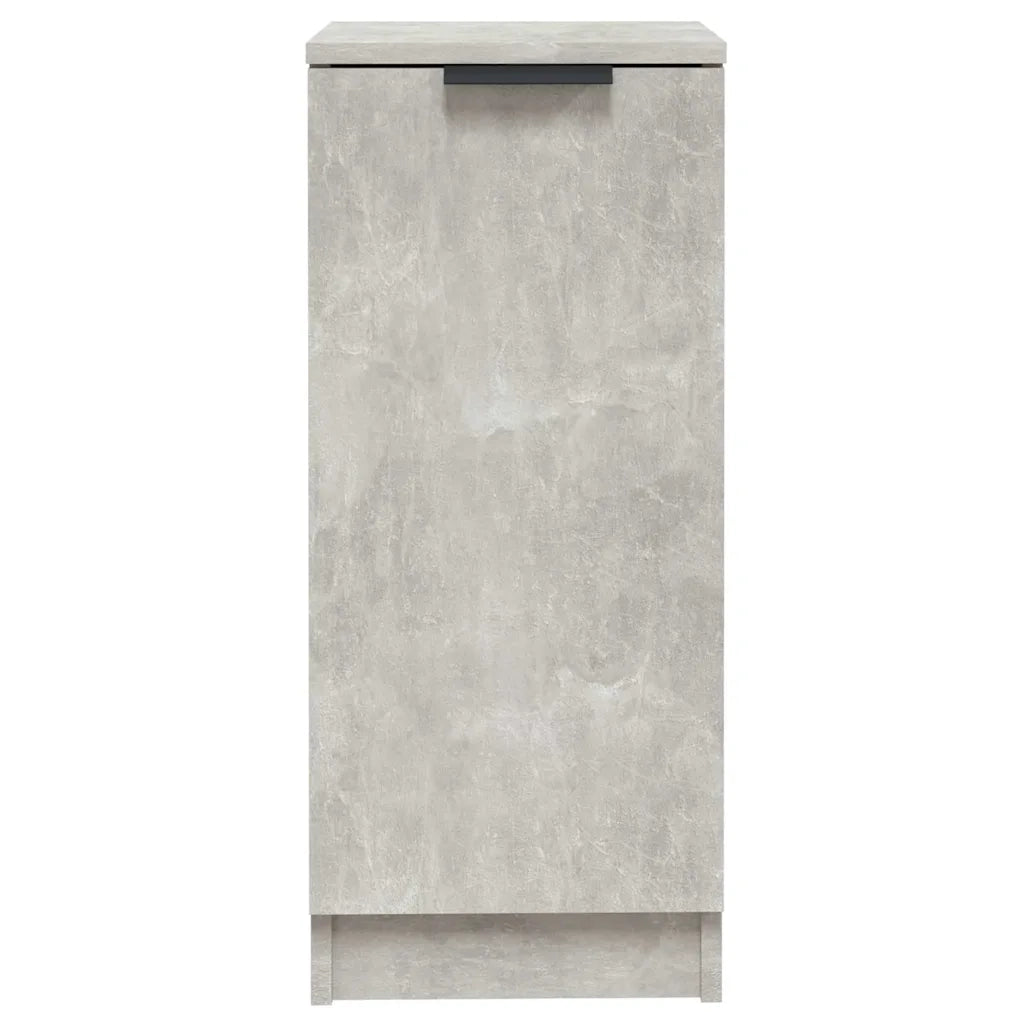 Credenza Grigio Cemento 30x30x70 cm in Legno Multistrato 811141