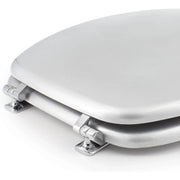 Gelco design 582844 - sedile wc galaxy, colore: argento
