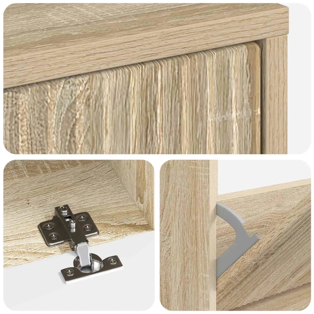 Mobile per scarpe ARNHEM 78 x 24 x 103 cm Legno ingegnerizzato 896657