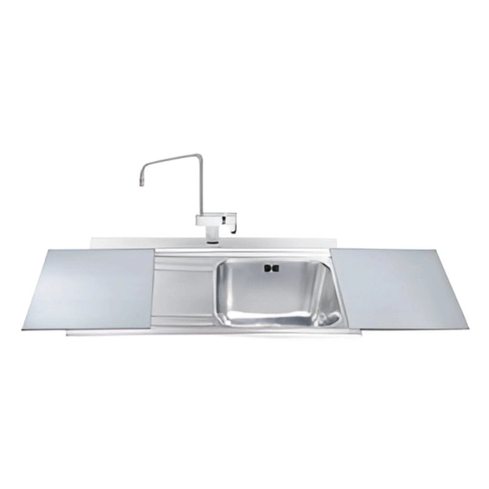 Lavello 90x50 cm gocciolatoio sinistro