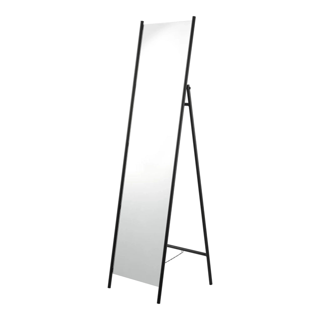 Specchio da terra 160 x 43 x 49 cm nero 03_0007975