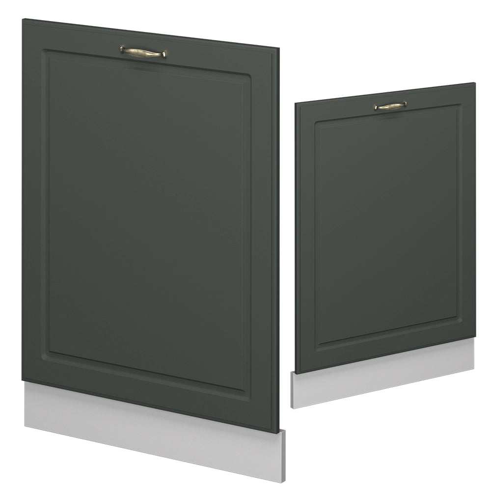 Vicco Pannello frontale della lavastoviglie Verde-oro Country House 60 cm , PL Marmo