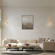 Maytoni Lampadario moderno Cascade 1 luce LED integrato nero alluminio